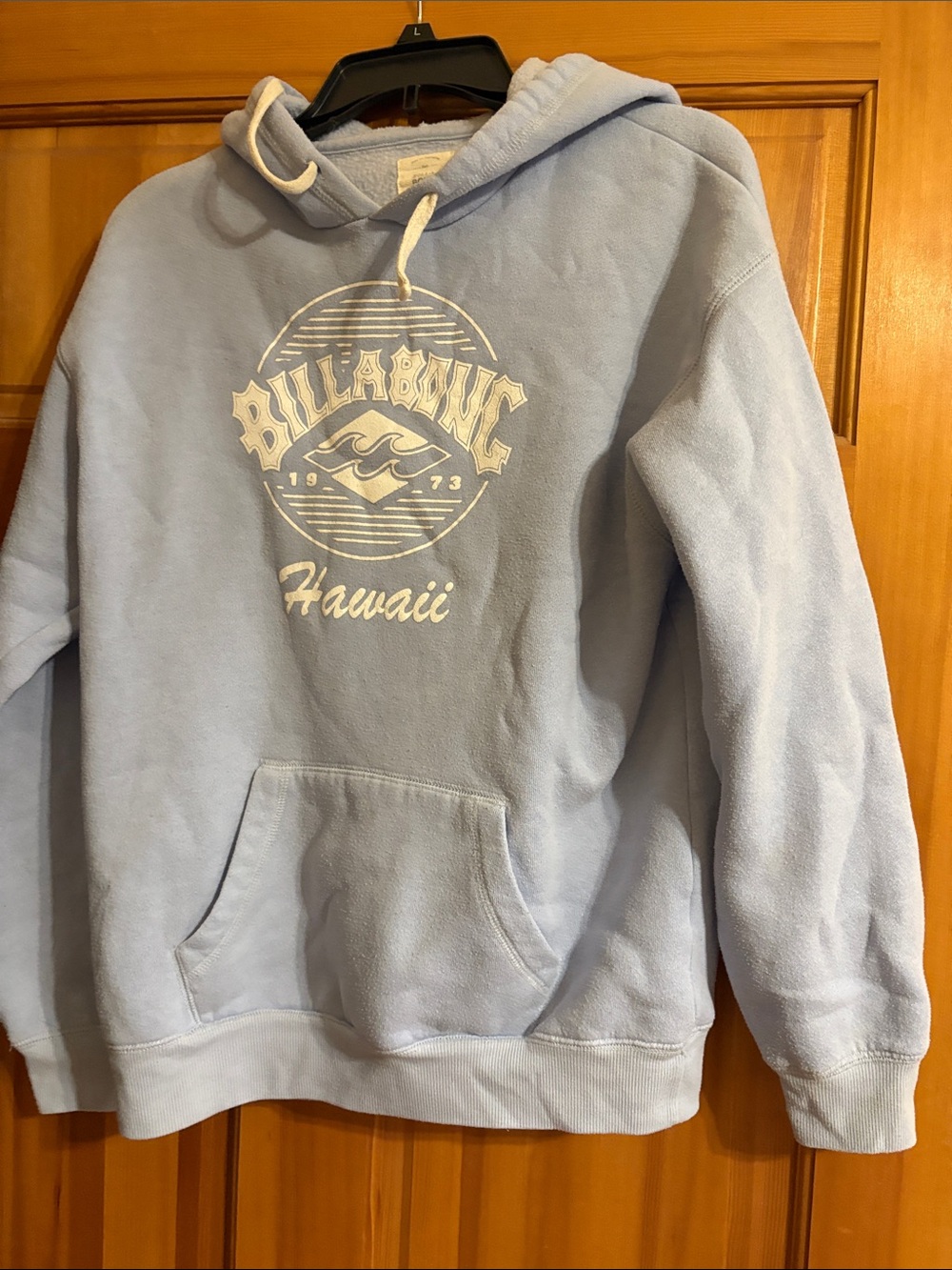 Billabong Light Blue Hawaii Pullover Hoodie - Men